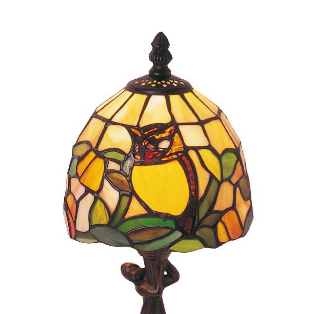 Abat Jour Gufo Tiffany, 15cm 3 Abat Jour Gufo Tiffany, paralume