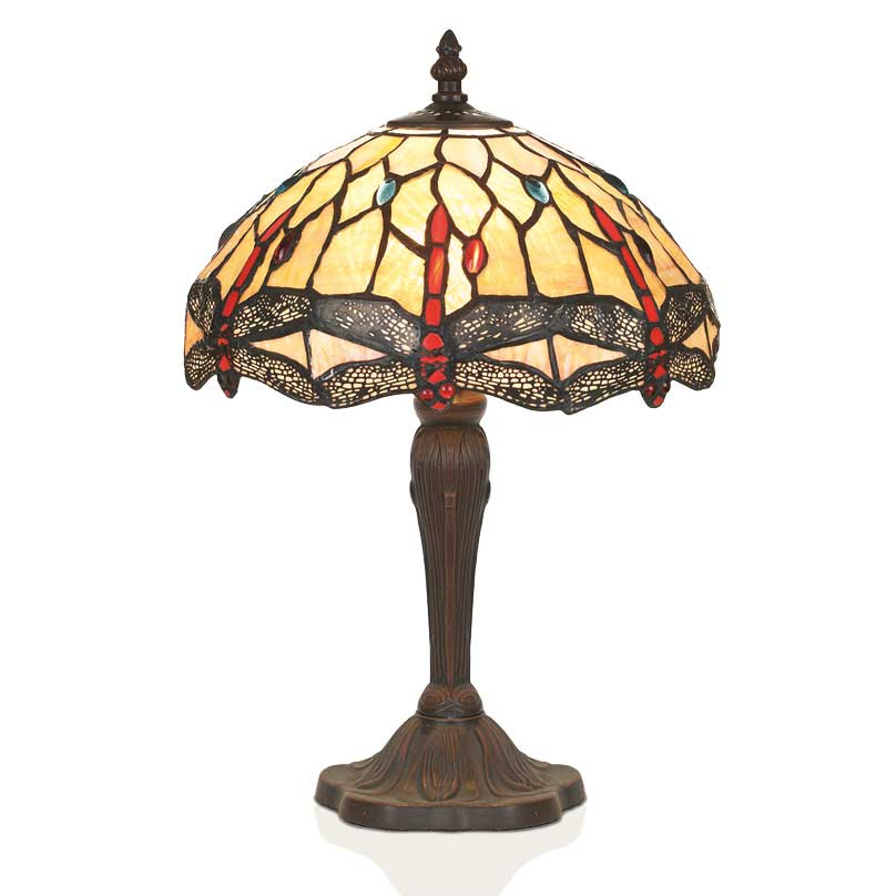 Abat Jour Libellule Tiffany, 25cm 1 Abat Jour Libellule Tiffany
