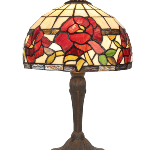 Abat Jour Rose Rosse Tiffany