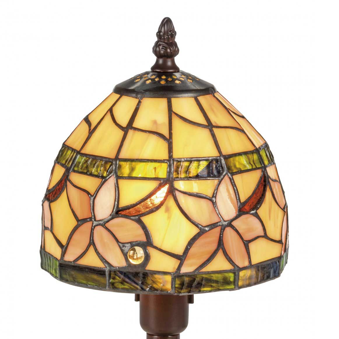 Abat Jour Stile Autunnale Tiffany, 15cm 3 Abat Jour Stile Autunnale Tiffany, paralume