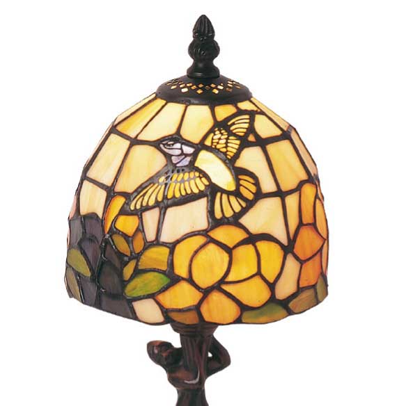 Abat Jour Uccello Tiffany, 15cm 3 Abat Jour Uccello Tiffany, paralume