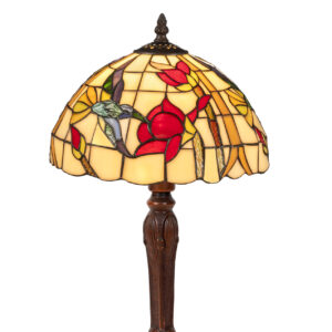 Abat Jour Tiffany Fiore e Uccello