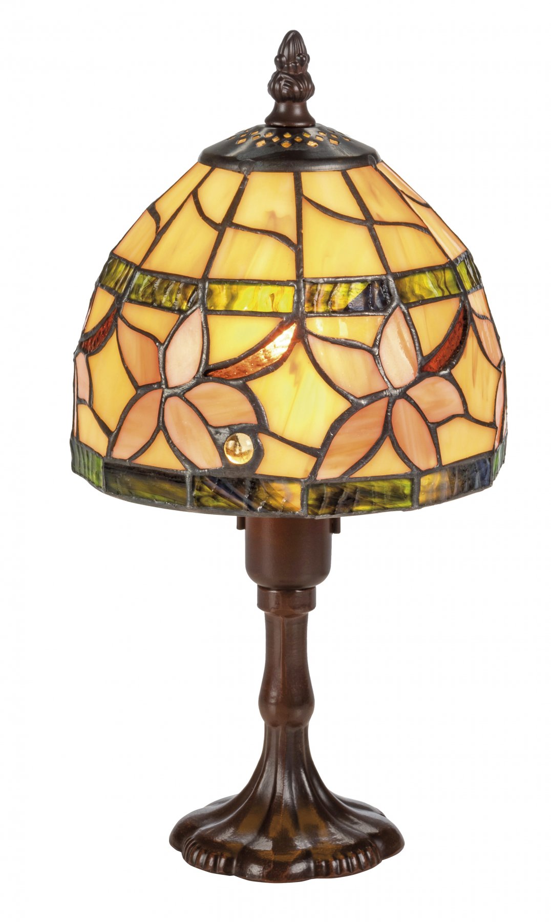 Abat Jour Stile Autunnale Tiffany, 15cm 1 Abat Jour Stile Autunnale Tiffany