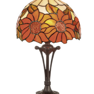 Abat Jour Girasoli Rossi Tiffany