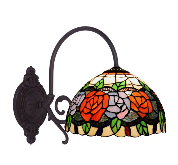 Applique Tiffany a Braccio con Rose