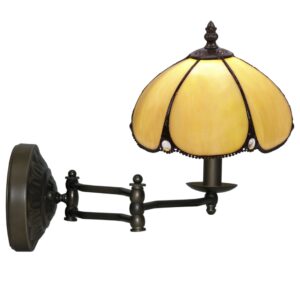 Applique Vintage Tiffany a Braccio Regolabile